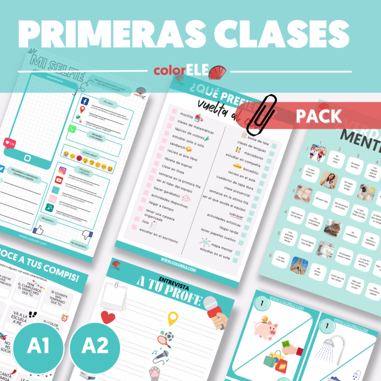 Materiales para la clase de ELE - ColorELE