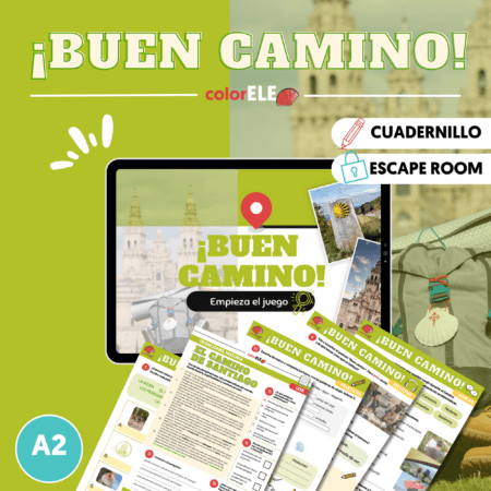 ¡Buen camino! Clase + cuadernillo + escape room